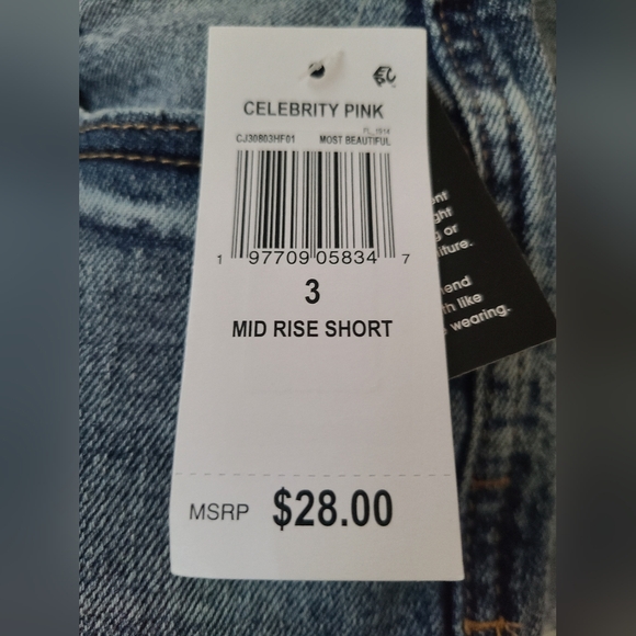 NWT! Celebrity Pink Women's Shorts - Picture 6 of 11